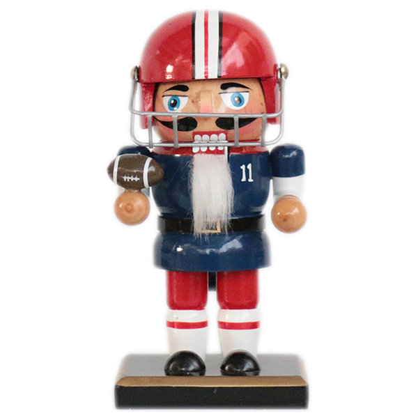 The Holiday Aisle® Football Player Nutcracker Wayfair